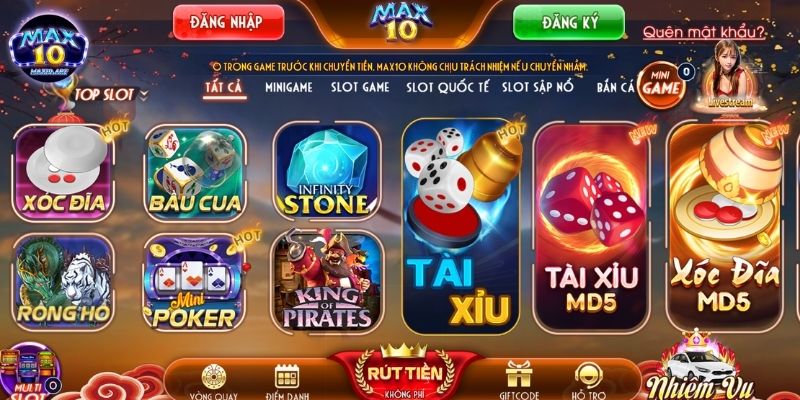 Tìm hiểu về cổng game Max10